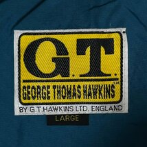 (^w^)b ジョージ トーマス ホーキンス 80s 90s ヴィンテージ ウィンドブレーカー ジャンパー 黒 GEORGE THOMAS HAWKINS G.T L 7401EE_画像8