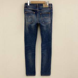 Nudie Jeans LEAN DEAN スキニージーンズ ユーズド加工 W29 ヌーディージーンズ ストレッチ スリム デニムパンツ リーンディーン 3070338の画像2