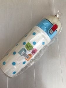 ② 新品 水筒 直呑みマイボトル 500ml ポルカドット ポイント消化 クーポン