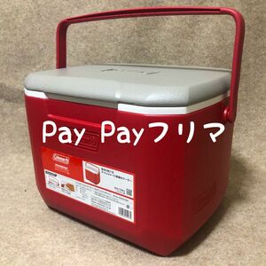 コールマン エクスカーションクーラー 16QT レッド X ライトグレー