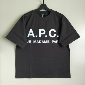 A.P.C　エディフィス別注　オーバーサイズロゴプリントTシャツ　24234197041　グレー　Sサイズ　新品