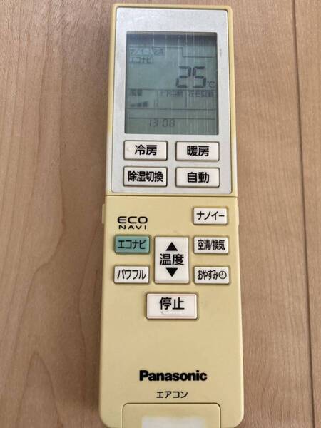 パナソニック エアコンリモコン A75C3955 動作保証(不良時返金)