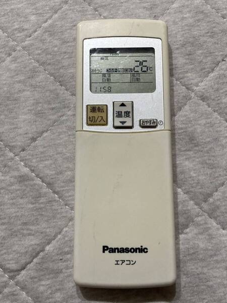 パナソニック エアコンリモコン A75C3280 動作保証(不良時返金)