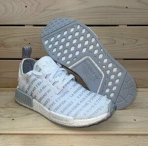 アディダス オリジナルス 24cm エヌエムディー ホワイト グレー adidas originals NMD R1 メンズ スニーカー ブースト boost **