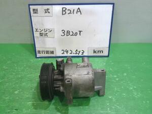 デイズルークス DBA-B21A エアコン コンプレッサー V09 27630-6A00F