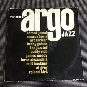 MONOUS盤オリジ/ THE BEST OF ARGO JAZZ / Ahmad Jamal、Art Farmer、Roland Kirk / ARGO ALPS-1