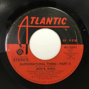 SOUL45 / BEN E. KING / SUPERNATURAL THING PT1 PT2 c501