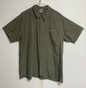  condition 0JACK WOLFSKIN Jack Wolfskin short sleeves shirt size US M check shirt 