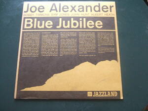 Jazzland Joe Alexander/Blue Jubilee 美盤