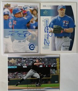 Auto2枚含む3枚セット TOR/CHC 2002 Upper Deck SP Authentic Rookie Auto 125枚限定 + 2008 UD Timeline 直筆サイン含む 三枚 Autograph