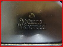 2308★M-388★ビビアン・ウエストウッド　Vivienne Westwood　コインケース付きパスケース　定期入れ　黒　中古_画像3