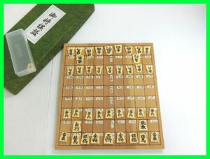 2308*SF-1143*. shogi record piece attaching folding piece lack of none 81 trout Japan shogi board game analogue game used 