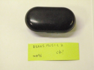 ｍ896 BEANS MUSIC2 完全ワイヤレスイヤホン Bluetooth ブラック 動作確認済み