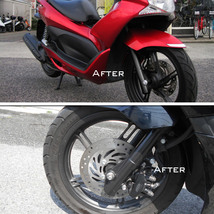 ホンダ 替え交換 サスペンション PCX125 JF28/JF56 PCX150 KF12/KF18 純正タイプ フロントフォーク 黒色 左側 1本_画像3