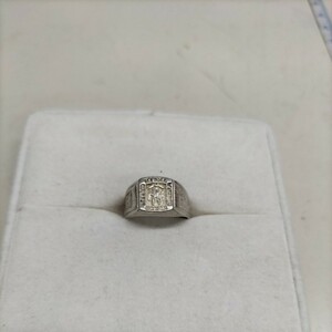 B3487[ Vintage ] silver 925 ring 11.5 number 