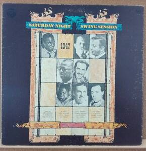 LP(見本盤・JAZZ・セッション・’70年盤・希少)ロイ・エルドリッジROY ELDRIDGE/SATURDAY NIGHT SWING SESSION1947【同梱可能6枚まで】0803