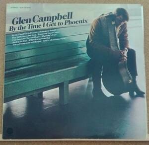 LP( sample record * rare *ECP-80985) Glenn * can bell GLEN CAMPBELL /. is Phoenix By the Time I Get to Phoenix [ including in a package possibility 6 sheets till ]0821