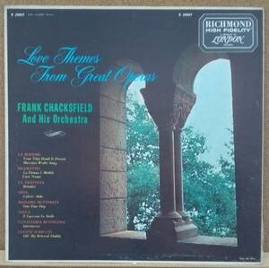 LP(US盤・B-20087・希少) FRANK CHACKSFIELD AND HIS ORCHESTRA / Love Themes From Great Operas【同梱可能6枚まで】050829