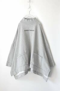 MILKFED.:POCKET BIG SWEAT TOP/ポケットビッグスウェットトップ/刺繍/マシンウォッシュ/ミルクフェド