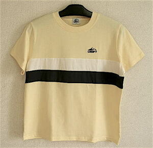 ★新品★CAMP7 ライン切り替えTシャツ M クリーム CP-4302436023