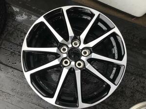 【新車外し】ヤリスクロス GR SPORT 純正ホイール アルミ 18×7.5J 5穴 PCD114.3 OFF50 1本