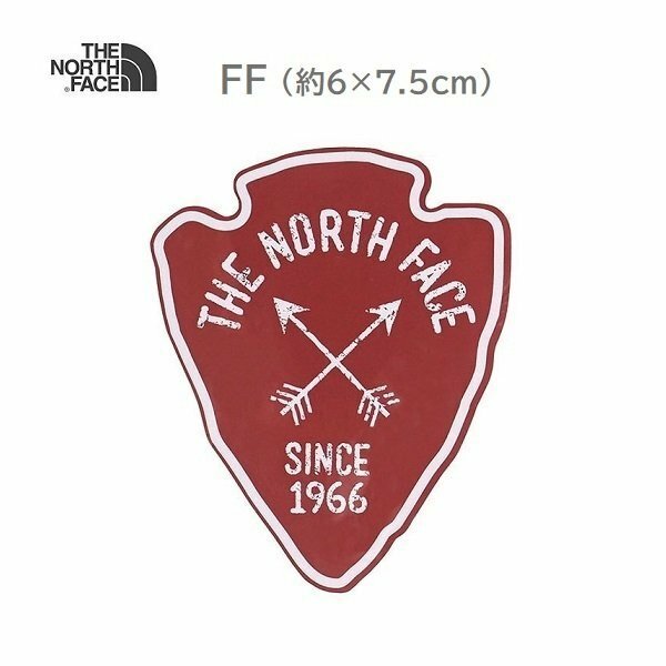 TNF Print Sticker NN32348 FF 新品 ノースフェイス ステッカー PVC素材 防水