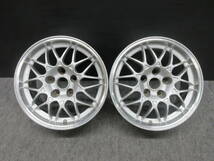 希少 NISSAN 日産 オプション BBS 製　１６インチ 鍛造品　スカイライン フェアレディZ Z32 Z33 GT-R セレナ エルグランド 2本_画像1