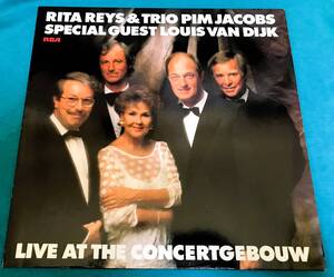 LP●Rita Reys Trio Pim Jacobs Louis Van Dijk / Live At The Concertgebouw EUROPEオリジナル盤 PL 71123