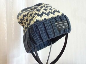 □ Nobelman of Knit □レディース・ガールズ　編み込みハット　ニット帽　サイズ５６cm〜５８cm　キャップ　帽子