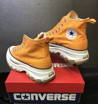 ☆新品☆CONVERSE ALL STAR R TREAKWAVE HI コンバース　オールスター　R トレックウェーブ　ハイ　オレンジ　厚底ソール　リアクト_画像5