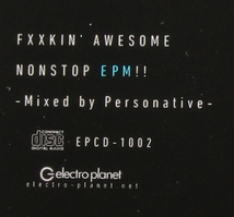 ★electro planet：FXXKIN' AWESOME NONSTOP EPM!!/EPM,void,beatmania,ビートマニア,トランス,テクノ,エレクトロ,同人,C85特典CD_画像2