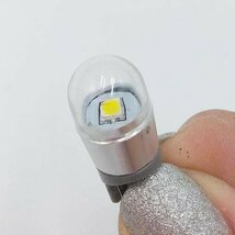 T10 クリアカバー 白 ×2本セット★ LED 3030チップ ポジションランプ ルームランプ ナンバー灯　ウェッジ球_画像3