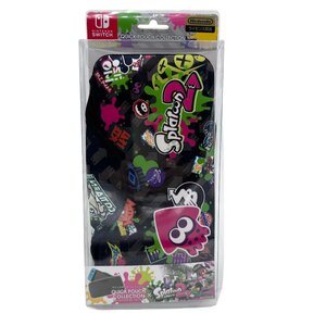 【未使用 任天堂 SWITCH スイッチ クイックポーチ コレクション スプラトゥーン2 Splatoon ライセンス商品 ケース】