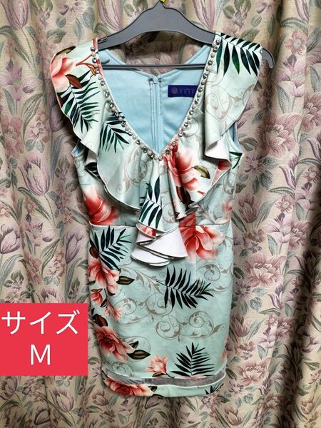 amore VESTI ドレス ワンピース 花柄ワンピース ドレス キャバドレス 可愛い 綺麗 スカート ワンピース サイズM