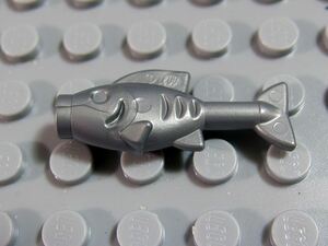 ★LEGO★動物★Fish_A_Flat Silver(64648-095)