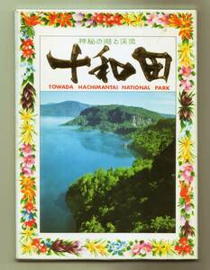 青森・秋田 十和田湖 12枚 紅葉の鎧島・甲島と遊覧船 乙女の像 奥入瀬渓流の岩に生えた苔 カラー