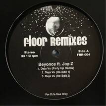 【この盤オンリーRemix】Beyonce ”Deja Vu ft. Jay-Z” ” Crazy In Love ft. Fatman Scoop” Floor Remixes_画像1