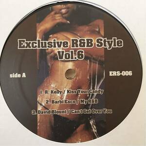 【激レアコンピ】Barbi Esco ”My R&B”収録！R.Kelly ”Kiss Your Candy”, King Solo ”Love 2 A Thug(Usher)Exclusive R&B Style Vol.6