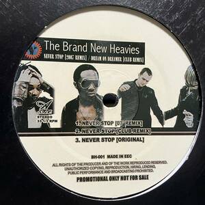 【この盤オンリーRemix】The Brand New Heavies / Never Stop 2007 Remix / Dream On Dreamer Club Remix オリジナル収録