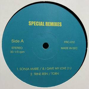 【鬼レア】Special Remixes / SONJA MARIE & I GAVE MY LOVE 2 U / TRINE REIN TORN / CAGNET HERE ME CRY Deeper And Deeper ロンバケ