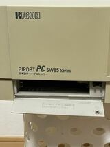 RICOH リコー　RIPORT PC FD-SW85 日本語ワードプロセッサー　通電確認のみ_画像9