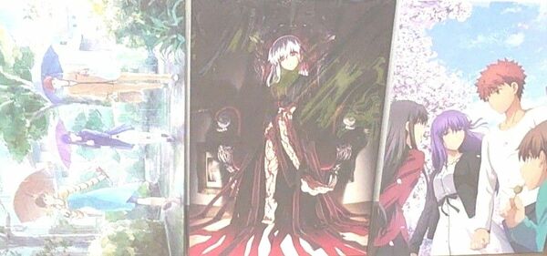 劇場版 Fate/stay night Heaven's Feel Blu-ray 特典キャンバスカード 1,2,3章 3種セット