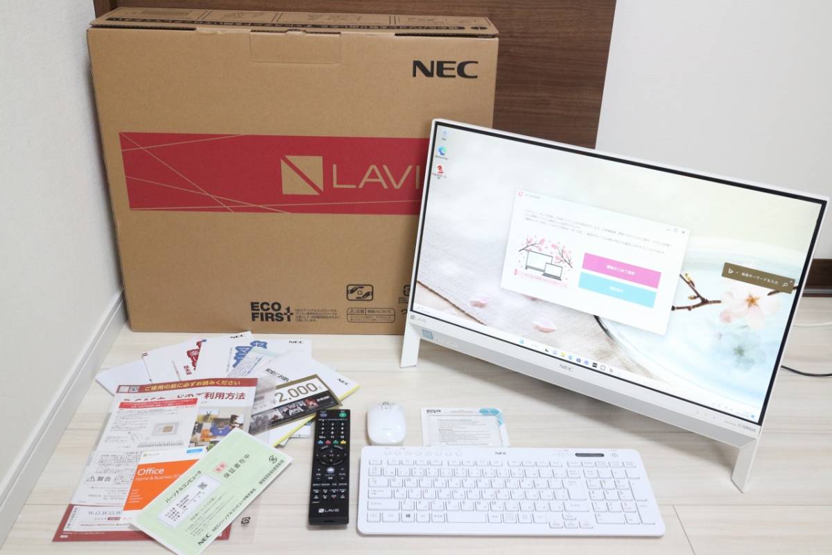 NEC LAVIE Desk All-in-one DA700/KAW PC-DA700KAW オークション比較