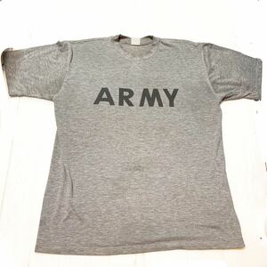 米軍放出品　アメリカ陸軍　US ARMY トレーニングシャツ　XL程度