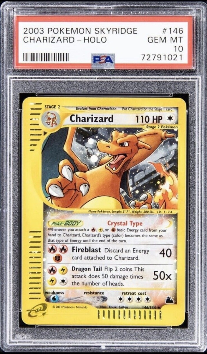 ヤフオク! -「ポケモンカード リザードン クリスタルタイプ」の落札