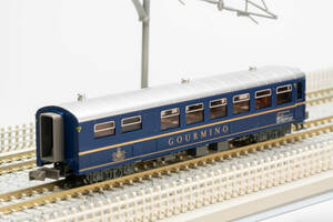 KATO 5280 Alps. blue restaurant car GOURMINO WR3811 blau (NOCH Nr.7074054) ( N gauge )