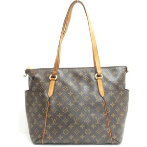 ルイヴィトン LOUIS VUITTON モノグラム トータリー MM トートバッグ ショルダー M56689 フランス製 ブラウン レディース