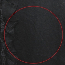 ナラカミーチェ NARA CAMICIE チュニック フリル 七分袖 02 黒 ブラック /MS レディース_画像6