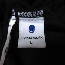 グローバルワーク GLOBAL WORK パンツ サロペット L 黒 ブラック /RT ■MO レディース_画像5
