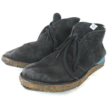 ビズビム VISVIM ISDT BOOTS-FOLK スエード デザートブーツ チャッカブーツ 靴 黒 ブラック US11 メンズ_画像1